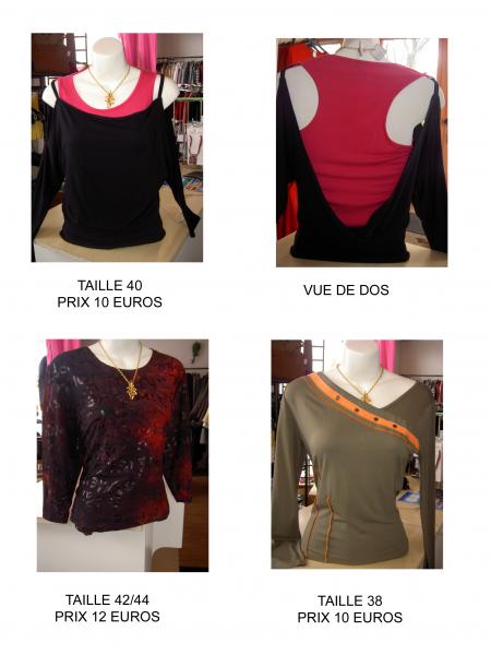  QUELQUES  EXEMPLES DE MES VETEMENTS